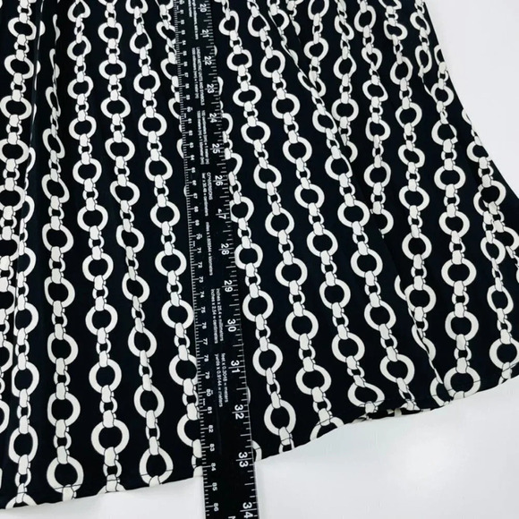 Bonnie Alex Black Chains Midi Skirt Size‎ Medium - Picture 4 of 7